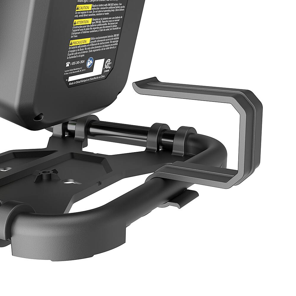 Alt View 3. Greenworks - 80 Volt AC/DC 2,500 LED Lumen Work Light (Battery & Charger Not Included) - Green.