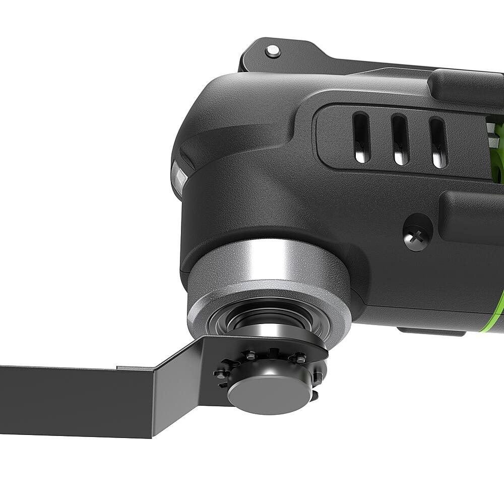 Angle. Greenworks - Multi Tool w. 2AH battery, 2A charger - Green.