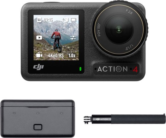 DJI Osmo Action 3 Standard Combo 4K Action Camera Gray CP.OS.00000220.01 -  Best Buy