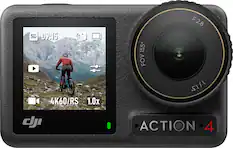 Angle. DJI - Osmo Action 4 4K Action Camera Standard Bundle - Gray.