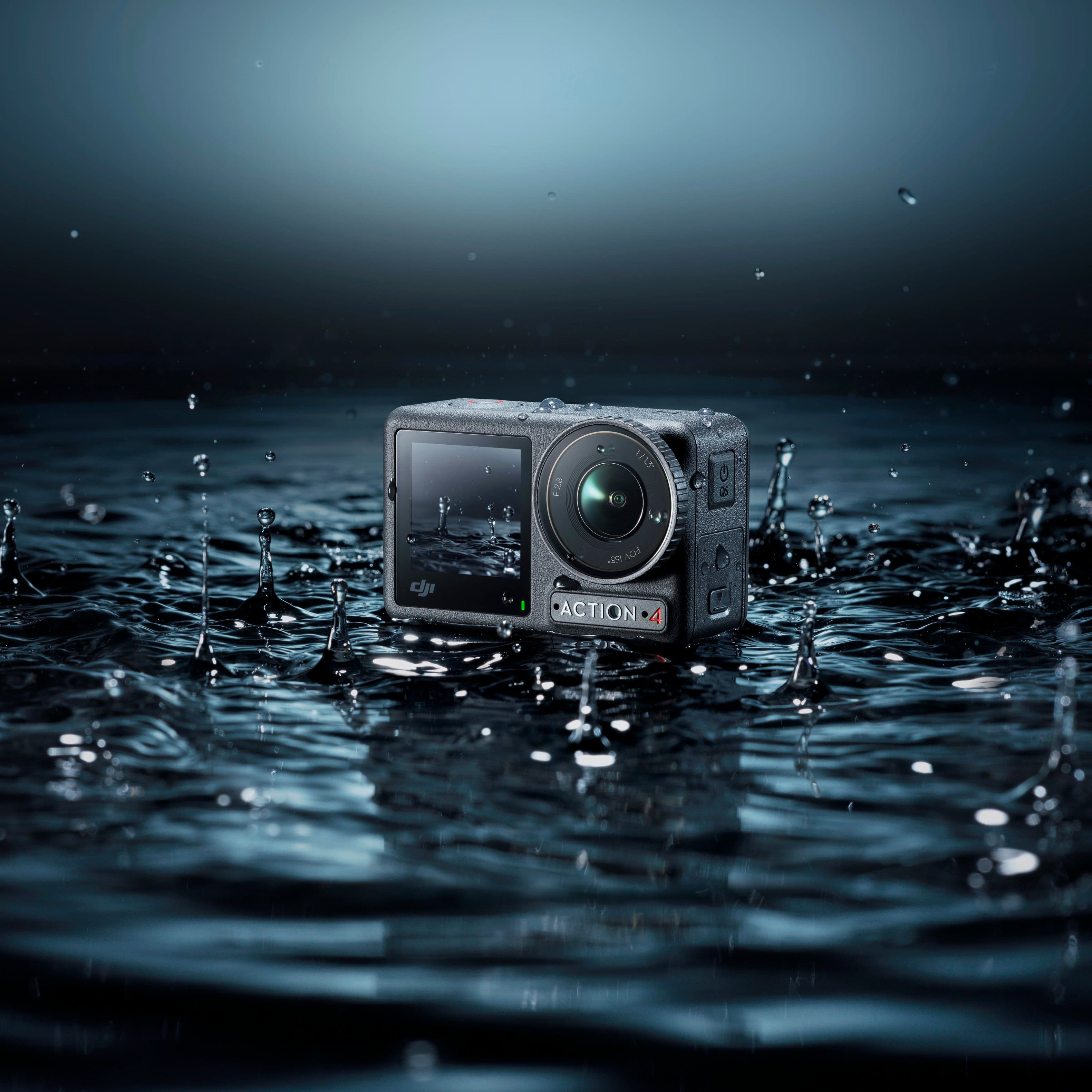 Alt View 14. DJI - Osmo Action 4 4K Action Camera Standard Bundle - Gray.