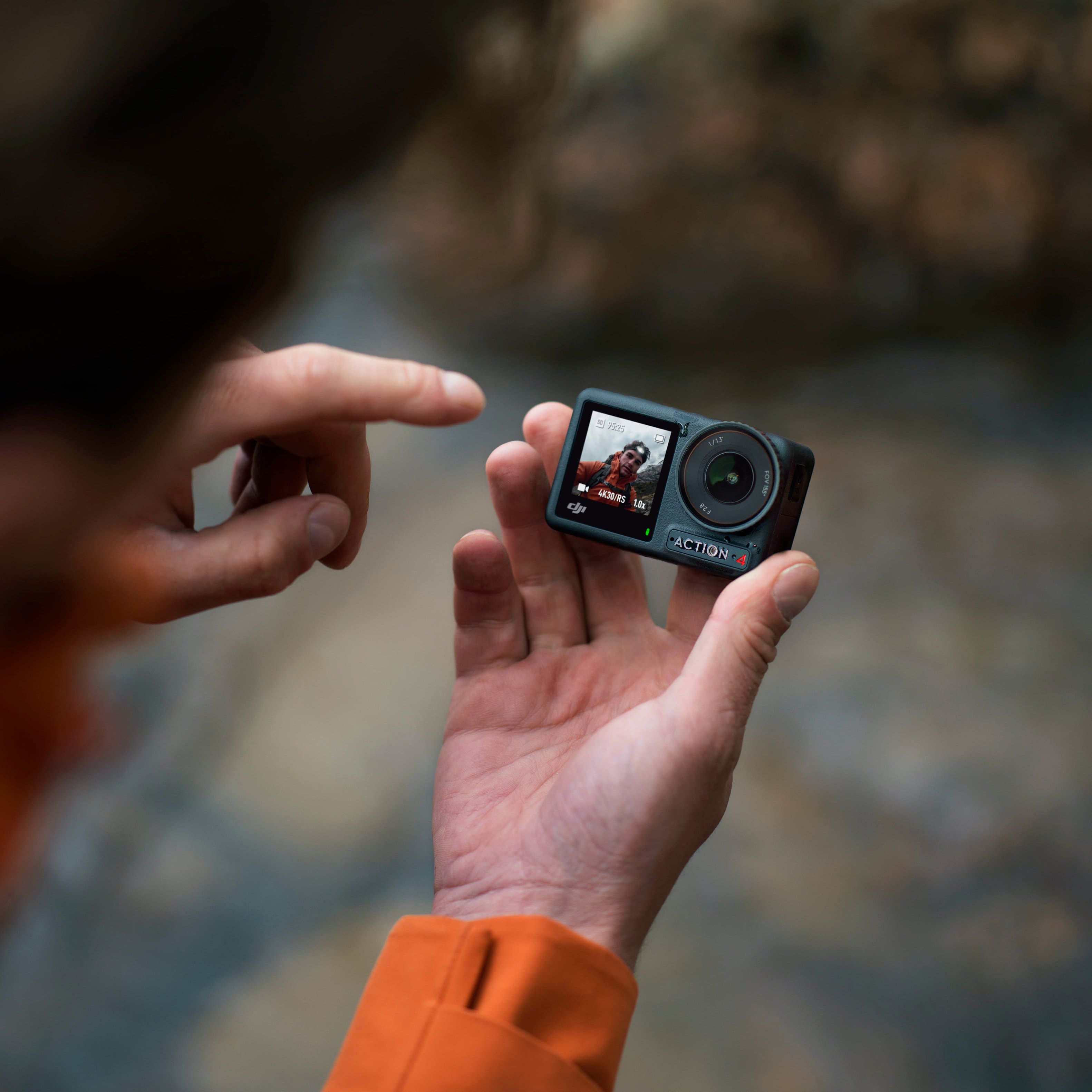 Alt View 17. DJI - Osmo Action 4 4K Action Camera Standard Bundle - Gray.