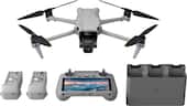 DJI - Air 3 Fly More Combo Drone and RC 2 Remote Control with Built-in Screen - Gray
