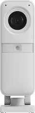 Front. SimpliSafe - Smart Alarm Wireless Indoor Security Camera - white.