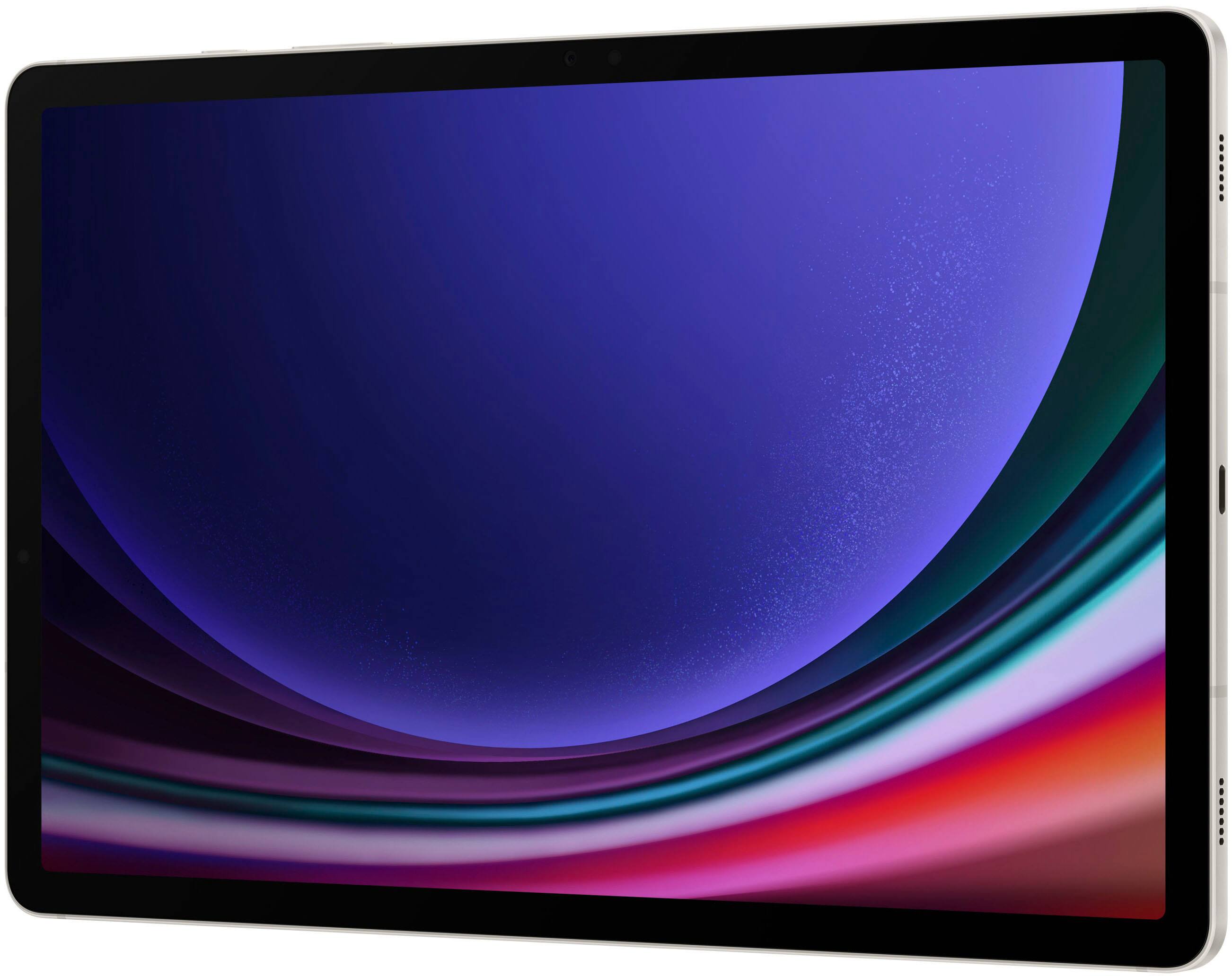 Alt View 11. Samsung - Galaxy Tab S9 - 11" 128GB - Wi-Fi - with S-Pen - Beige.
