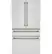 Front. Café - 28.7 Cu. Ft. 4 Door French Door Refrigerator with Dual Dispense Auto Fill Pitcher - Matte White.