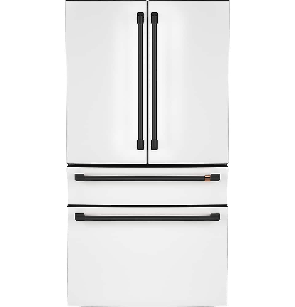 Alt View 16. Café - 28.7 Cu. Ft. 4 Door French Door Refrigerator with Dual Dispense Auto Fill Pitcher - Matte White.