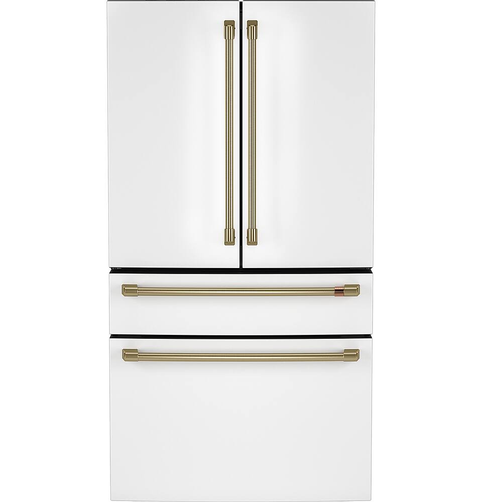 Alt View 17. Café - 28.7 Cu. Ft. 4 Door French Door Refrigerator with Dual Dispense Auto Fill Pitcher - Matte White.