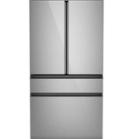 Café - 28.7 Cu. Ft. 4 Door French Door Refrigerator with Dual Dispense Auto Fill Pitcher - Platinum Glass - Front_Zoom