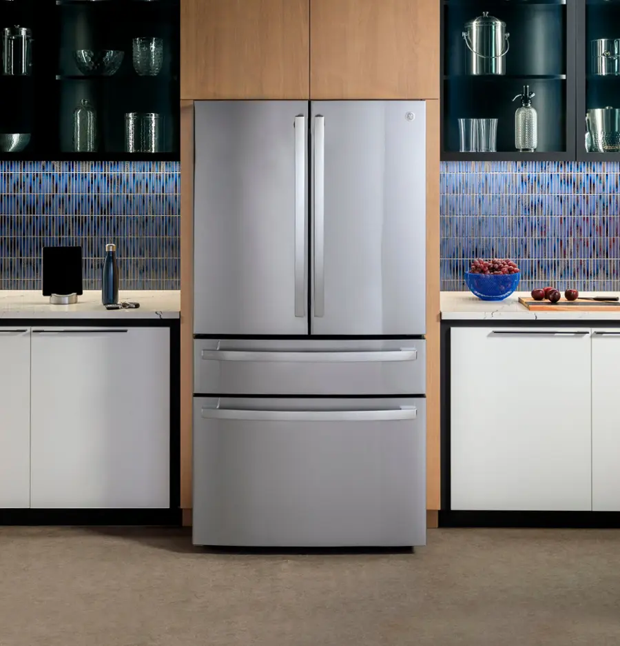Alt View 16. GE Profile - 28.7 Cu. Ft. 4 Door French Door Refrigerator  with Dual-Dispense AutoFill Pitcher - Fingerprint Resistant Stainless Steel.