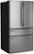 Alt View Zoom 4. GE Profile - 28.7 Cu. Ft. 4 Door French Door Refrigerator  with Dual-Dispense AutoFill Pitcher - Stainless Steel.