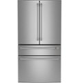 Café - 28.7 Cu. Ft. 4 Door French Door Refrigerator with Dual Dispense Autofill Pitcher - Stainless Steel