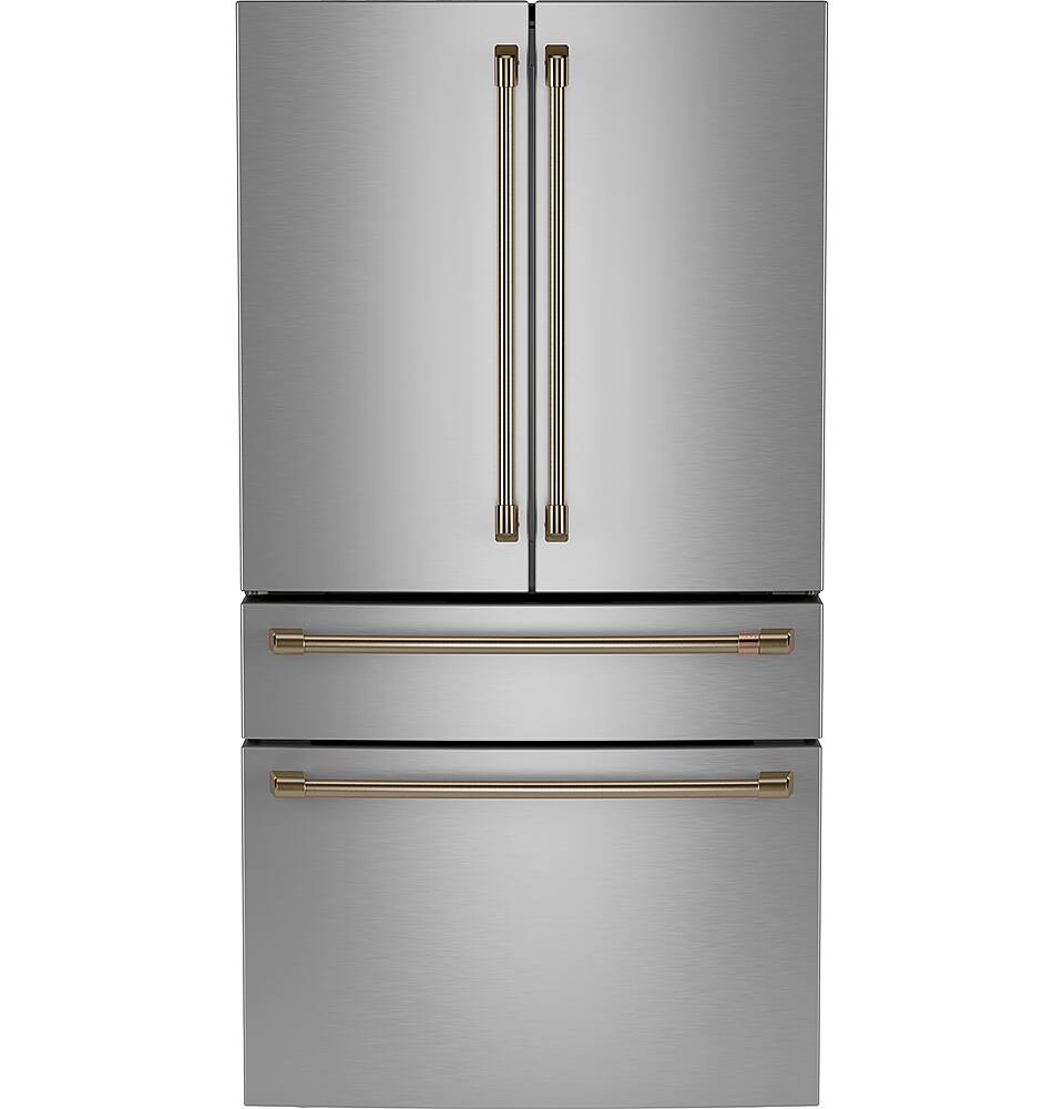 Alt View 24. Café - 28.7 Cu. Ft. 4 Door French Door Refrigerator with Dual Dispense Autofill Pitcher - Stainless Steel.