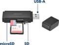 Alt View Zoom 14. Insignia™ - USB 3.0 SD and microSD Memory Card Reader - Black.