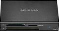 Alt View 11. Insignia™ - USB-C to SD, microSD and CompactFlash Memory Card Reader - Black.