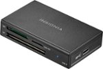 Insignia™ - USB-C to SD, microSD and CompactFlash Memory Card Reader - Black