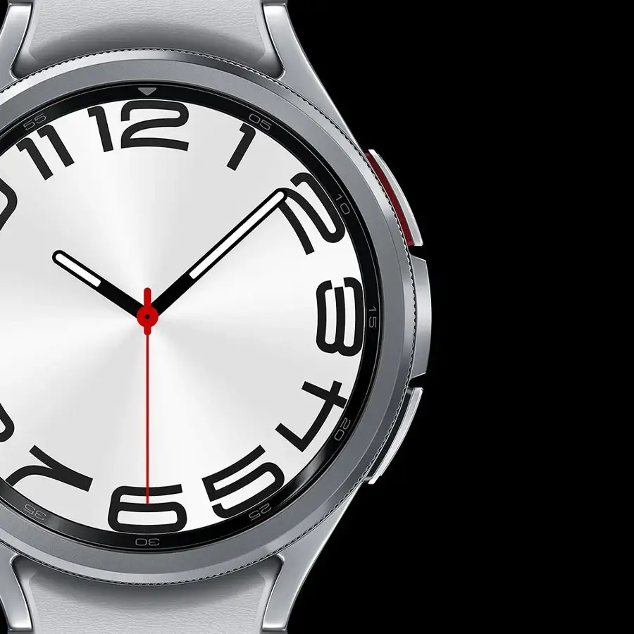 Alt View 19. Samsung - Galaxy Watch6 Classic Stainless Steel Smartwatch 43mm BT - Black.