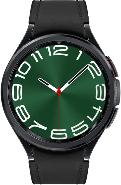 Samsung - Galaxy Watch6 Classic Stainless Steel Smartwatch 47mm LTE - Black