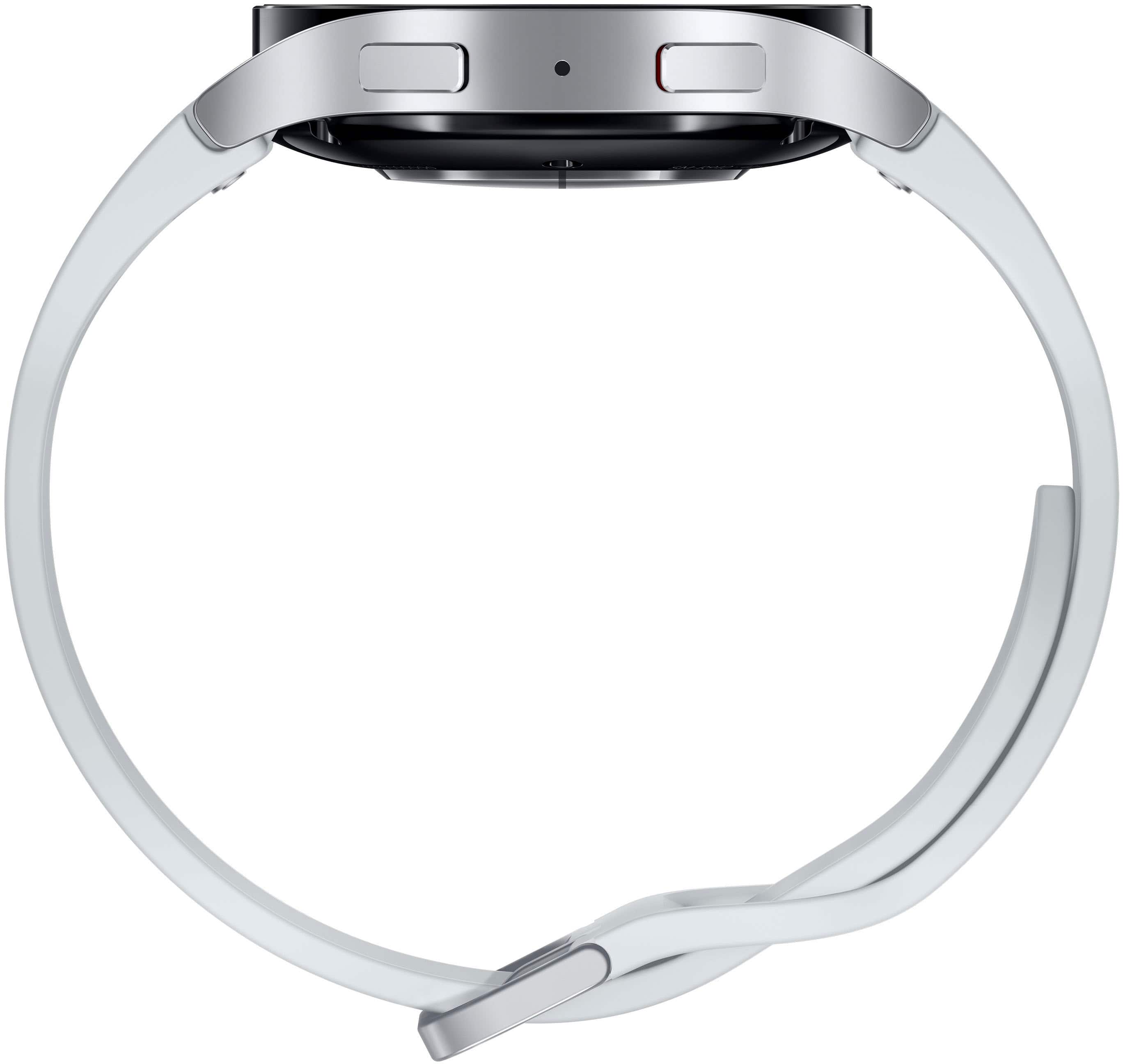 Alt View 18. Samsung - Galaxy Watch6 Aluminum Smartwatch 44mm BT - Silver.