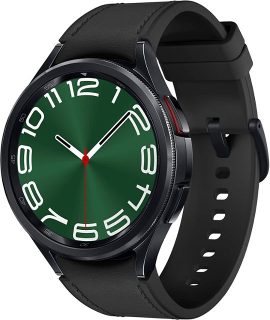 Front Zoom. Samsung - Galaxy Watch6 Classic Stainless Steel Smartwatch 47mm BT - Black.