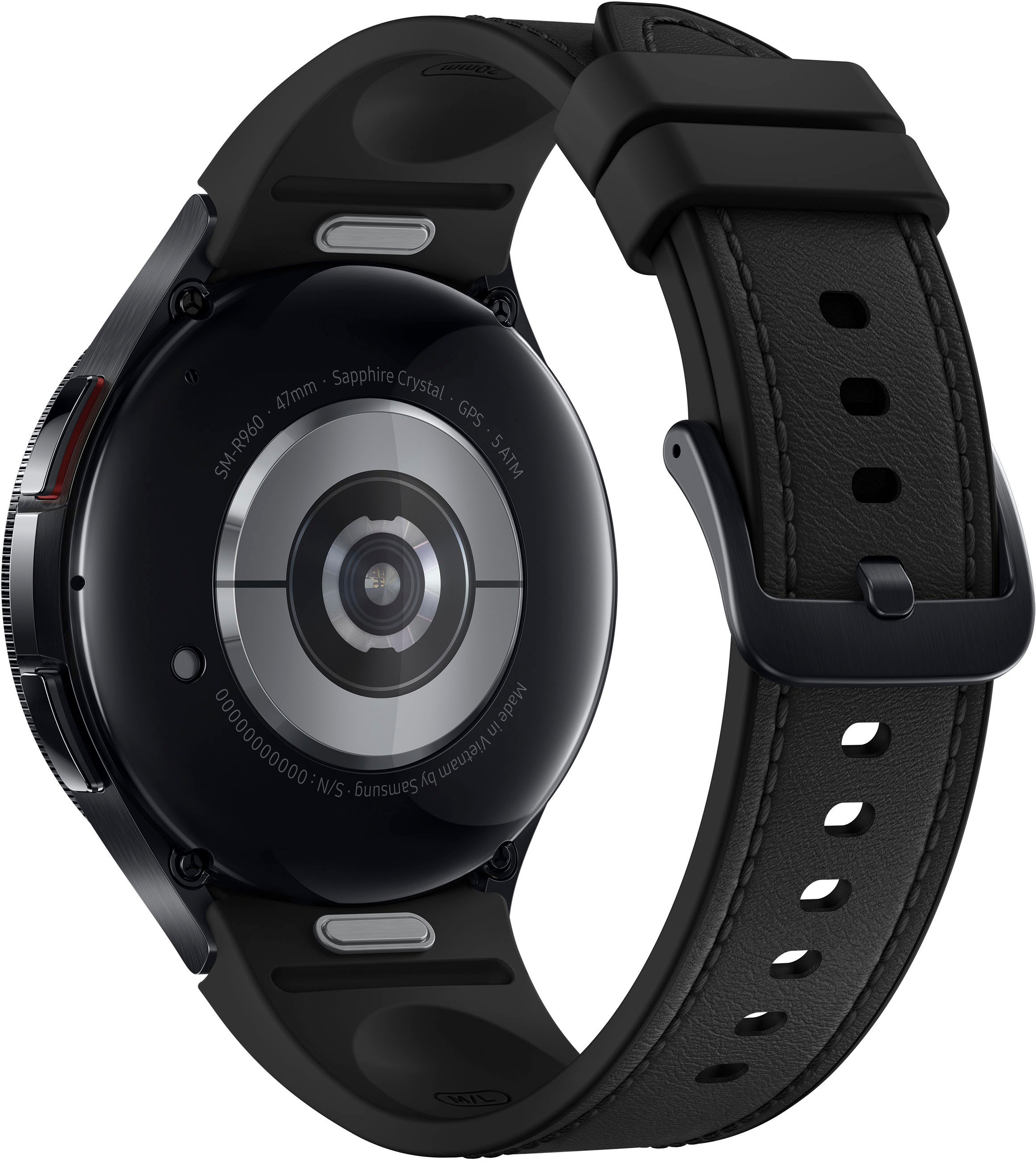 Samsung Fabric Watch Band for Galaxy Watch6, Galaxy Watch6 Classic M/L  Black ET-SVR94LBEGUJ - Best Buy
