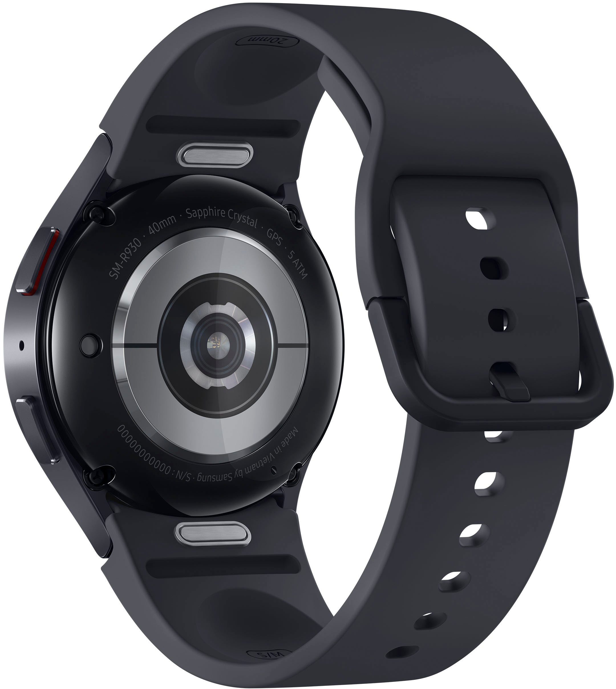 Watch6 Smartwatch - Graphite 40mm Galaxy SM-R930NZKAXAA Best Aluminum Samsung Buy BT