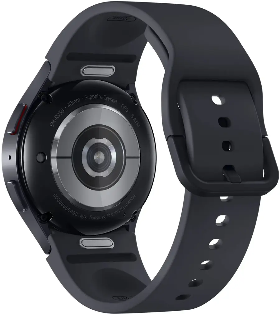 Alt View 18. Samsung - Galaxy Watch6 Aluminum Smartwatch 40mm BT - Graphite.