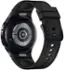 The image features a Samsung watch with a black band and a black face. The watch is a GPS smartwatch and has a 43mm Sapphire Crystal display. The watch is made in Vietnam and is water-resistant up to 5 ATM. The watch is equipped with LTE technology and has a built-in GPS system. The watch also has a SIM card slot for mobile connectivity.