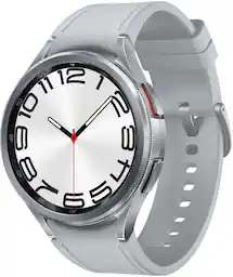 Silver - Stainless steel - Hybrid Eco-Leather Band - Silver