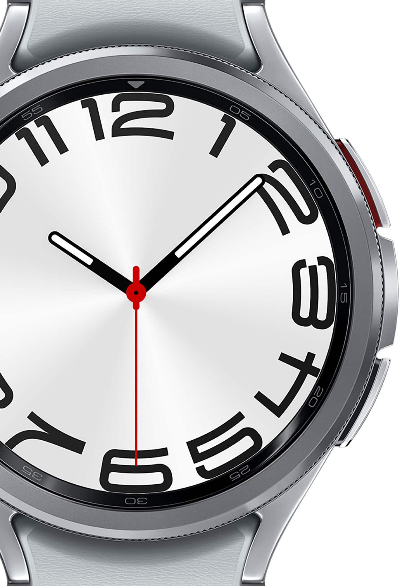 Alt View 15. Samsung - Galaxy Watch6 Classic Stainless Steel Smartwatch 47mm LTE - Silver.