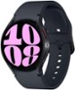 Samsung - Galaxy Watch6 Aluminum Smartwatch 40mm LTE - Graphite