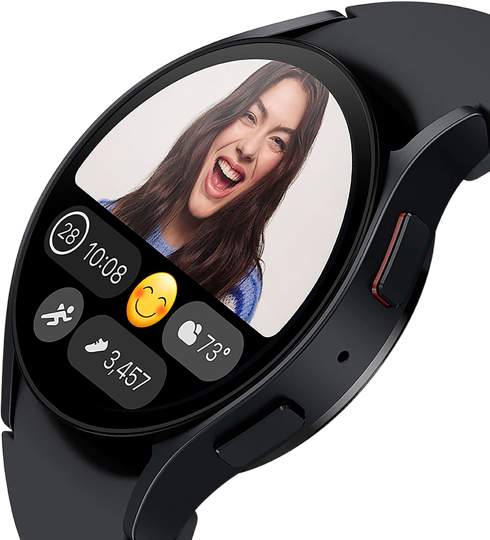  SAMSUNG Galaxy Watch 6 (40mm, WiFi + 4G LTE) 1.3 Super AMOLED  Smartwatch GPS Bluetooth, Fully Unlocked w/Sleep Coaching, Water Resistant,  BP Monitor R935U (w/Fast Charger Cube, Gold) (Renewed) : Electronics