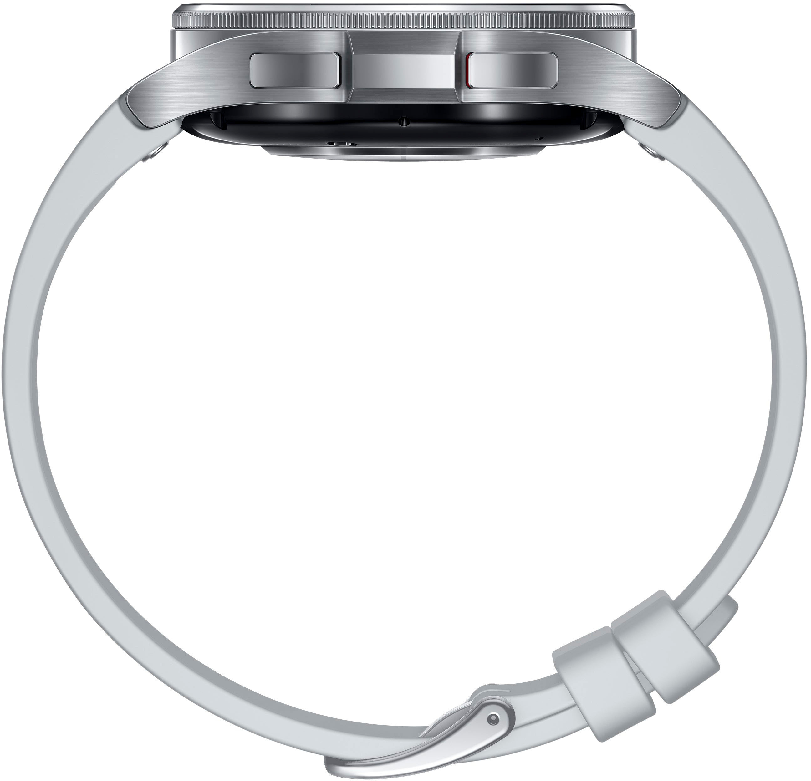 Galaxy - Silver Classic Watch6 Stainless Smartwatch 43mm Samsung Best SM-R955UZSAXAA Steel Buy LTE