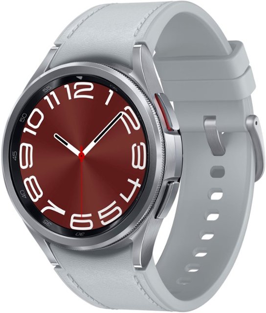 scrapbog indenlandske Ja Samsung Galaxy Watch6 Classic Stainless Steel Smartwatch 43mm BT Silver  SM-R950NZSAXAA - Best Buy