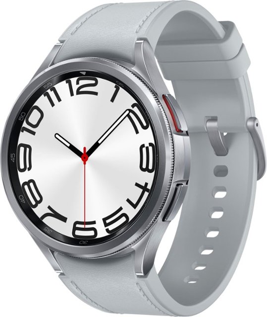 Samsung Galaxy Watch6 Classic Stainless Steel Smartwatch 47mm BT Silver  SM-R960NZSAXAA - Best Buy