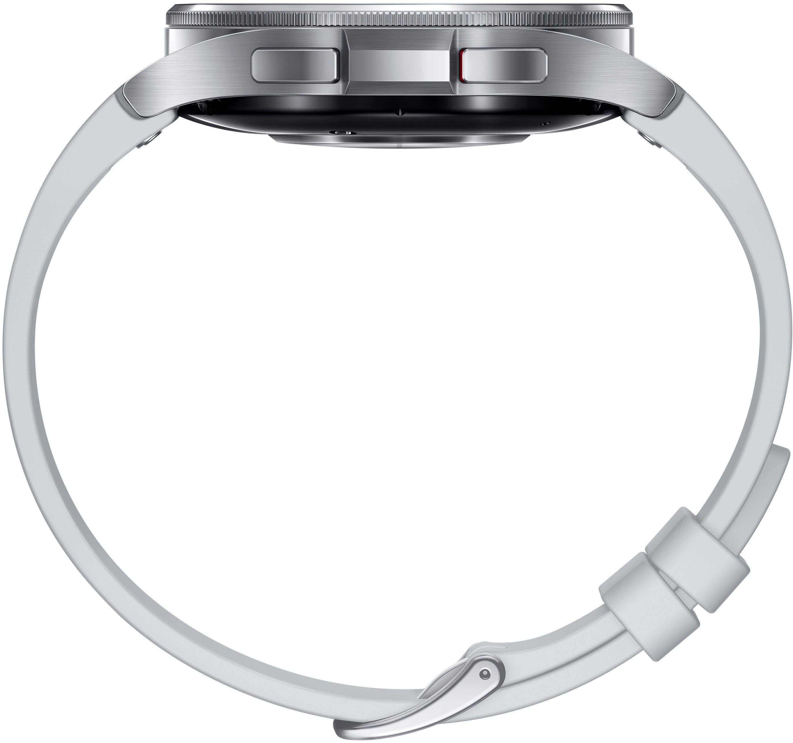 Alt View 13. Samsung - Galaxy Watch6 Classic Stainless Steel Smartwatch 47mm BT - Silver.