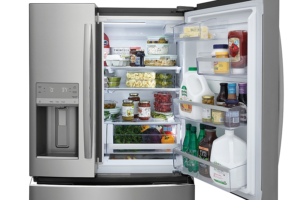 Alt View 16. Frigidaire - Gallery 26.3 Cu. Ft. 4-Door French Door Refrigerator - Stainless Steel.