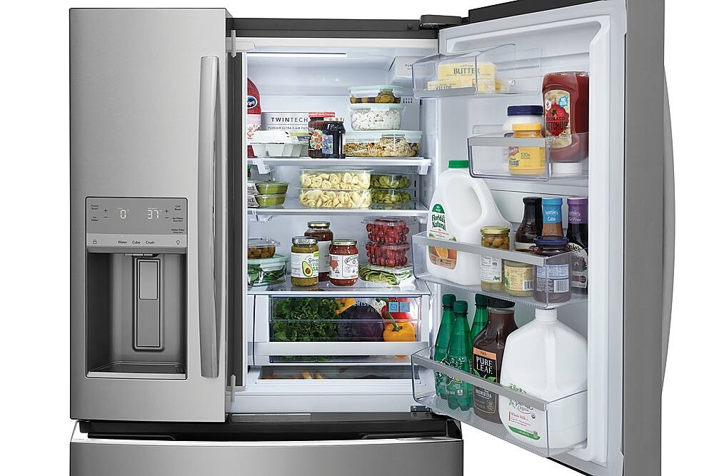 Alt View 16. Frigidaire - Gallery 26.3 Cu. Ft. 4-Door French Door Refrigerator - Stainless Steel.