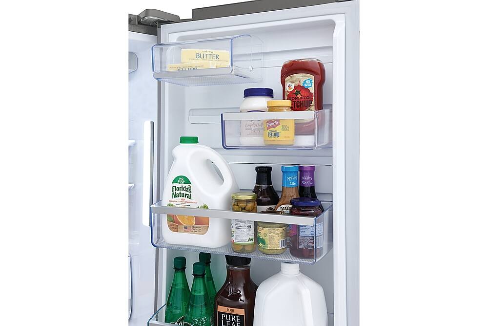 Alt View 21. Frigidaire - Gallery 26.3 Cu. Ft. 4-Door French Door Refrigerator - Stainless Steel.
