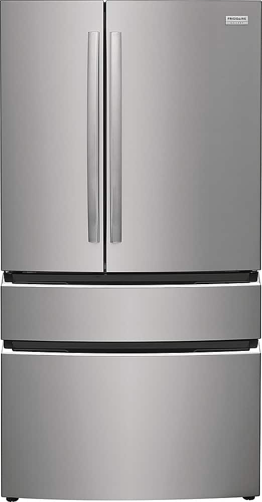 Front. Frigidaire - Gallery 27.2 Cu. Ft. 4-Door French Door Refrigerator - Stainless Steel.