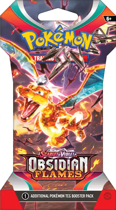 Pokmon Trading Card Game: Scarlet & Violet Obsidian Flames Sleeved Booster Styles May Vary 186-87375/186-85516 - Best Buy Pokmon Trading Card Game: Scarlet & Violet Obsidian Flames Sleeved Booster Styles May Vary 186-87375/186-85516 - Best Buy