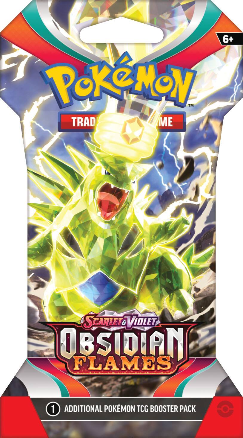 Alt View 12. Pokémon - Trading Card Game: Scarlet & Violet —Obsidian Flames Sleeved Booster - Styles May Vary.