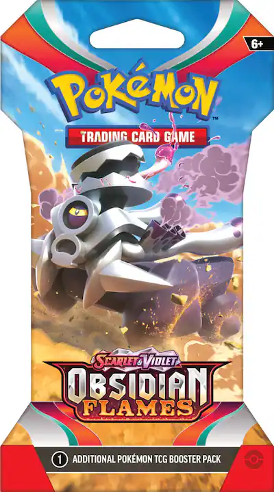 Pokmon - Trading Card Game: Scarlet & Violet Obsidian Flames Sleeved Booster - Styles May Vary Pokmon - Trading Card Game: Scarlet & Violet Obsidian Flames Sleeved Booster - Styles May Vary