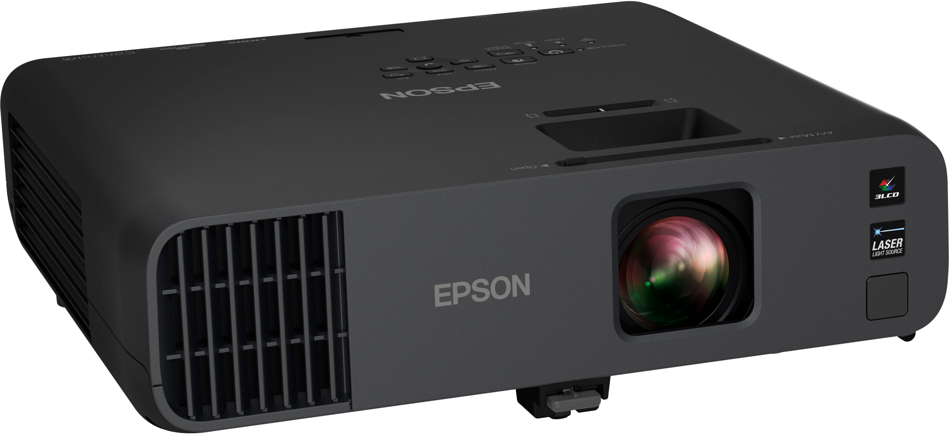 Angle View: Epson - Pro EX11000 3LCD Full HD 1080p Wireless Laser Projector - Black
