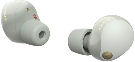 Sony WFXM5 True Wireless Noise Cancelling Earbuds Silver