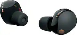 Sony - WF-1000XM5 True Wireless Noise Cancelling Earbuds - Black - Front_Zoom