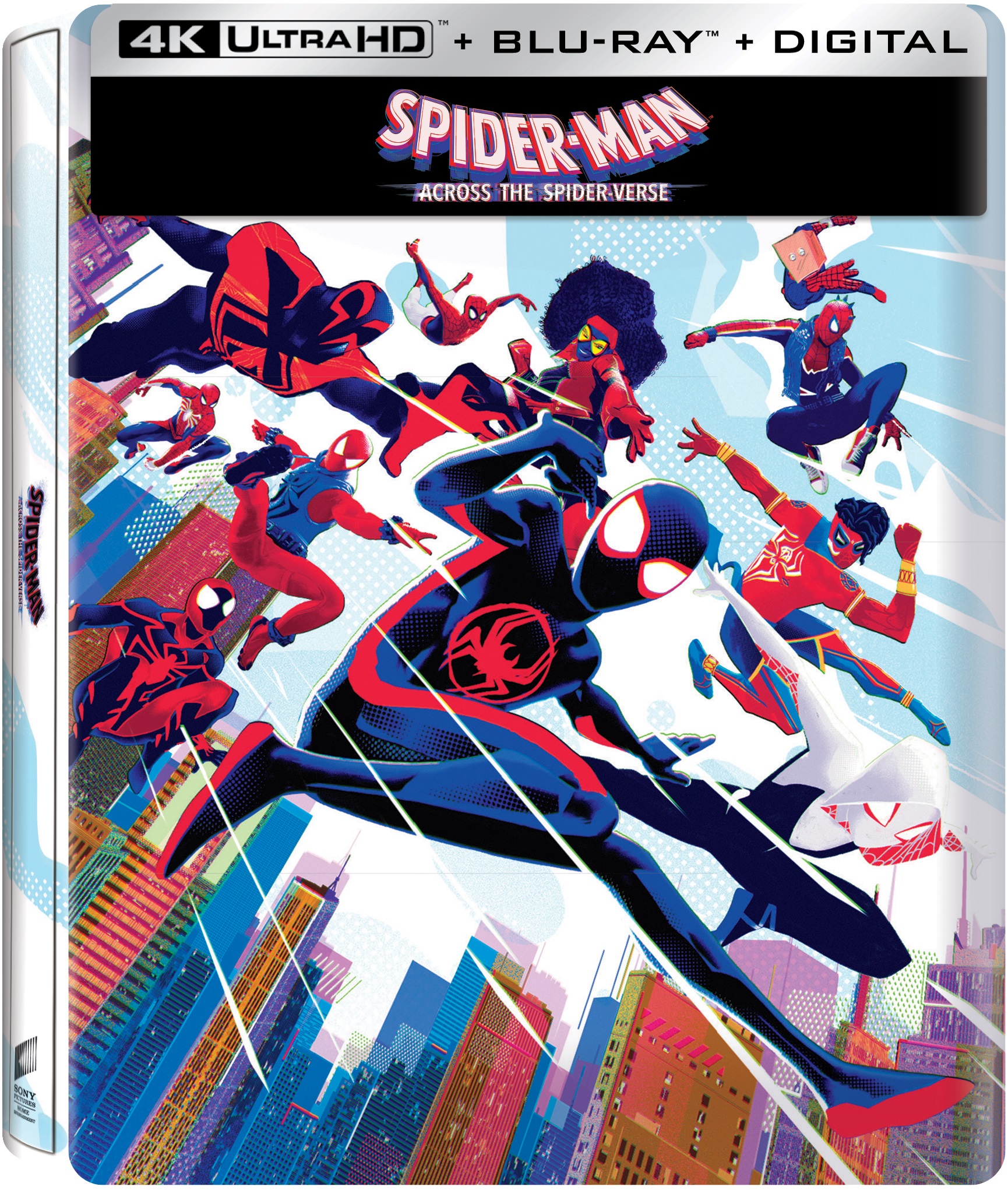Spider-Man: Across the Spider-Verse [SteelBook] [4K Ultra HD Blu-ray/Blu-ray] [Only at Best Buy] [2023]