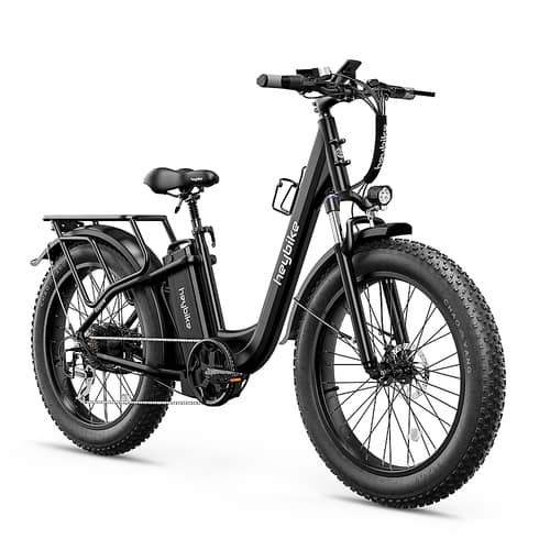 Heybike - Explore Ebike w/ 70mi Max Operating Range & 28 mph Max Speed-for Any Terrain - Black-Front_Standard 