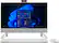 Front. Dell - Inspiron 24" Touch screen All-In-One Desktop - AMD Ryzen 5 - 12GB Memory - 256GB SSD + 1TB HDD - Pearl White.