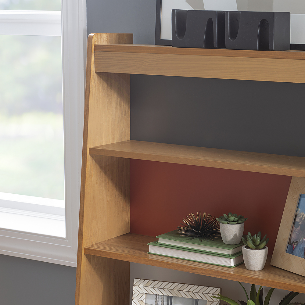 Linon Four Cubby Wall Shelf - Black